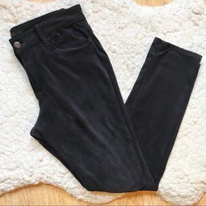 Joe's:Icon Faux Suede Mid Rise Skinny Ankle Pants